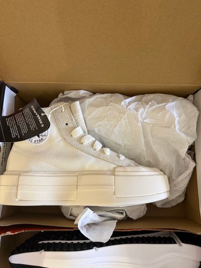Converse White High-Top Sneakers