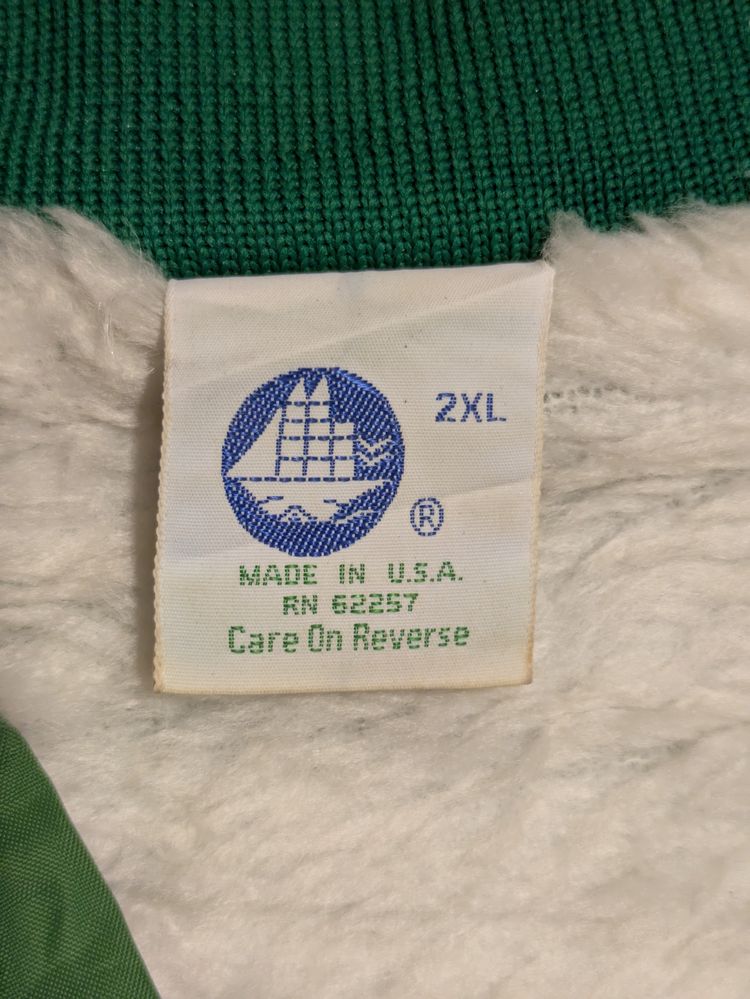 Green Varsity-Style Jacket image 3