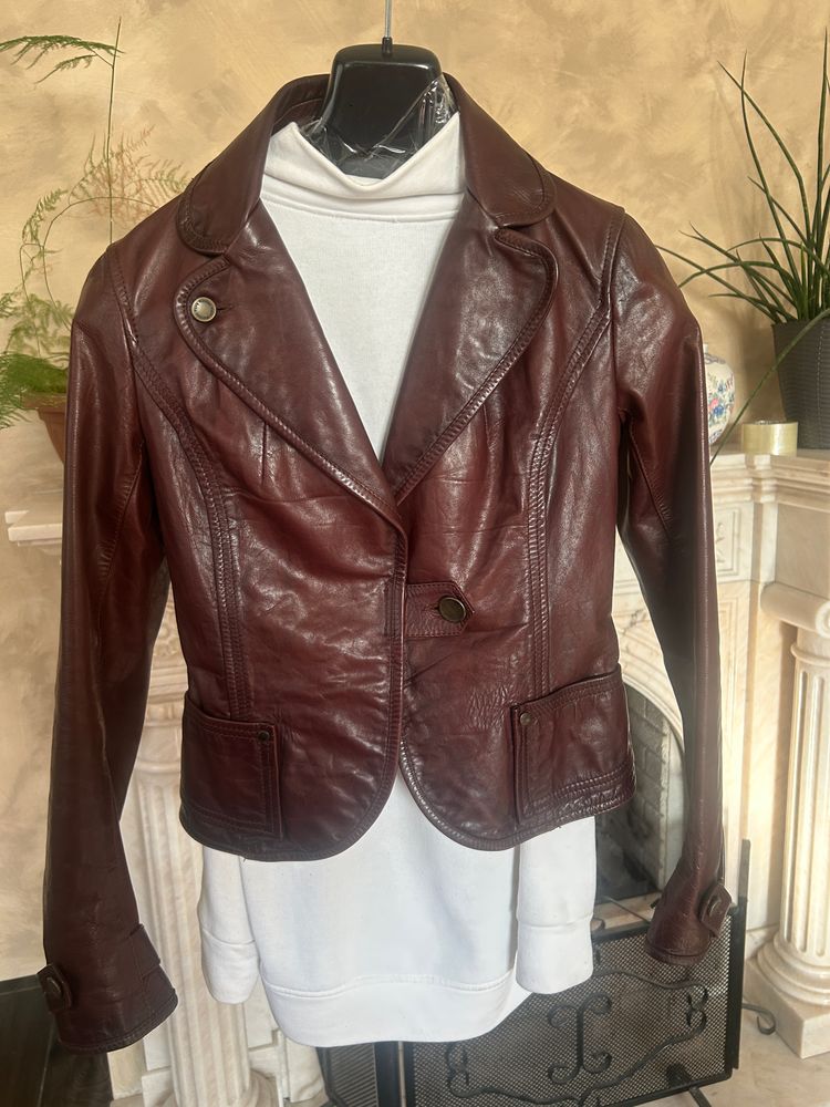 Patrizia Pepe Women'S Leather Jacket image 1