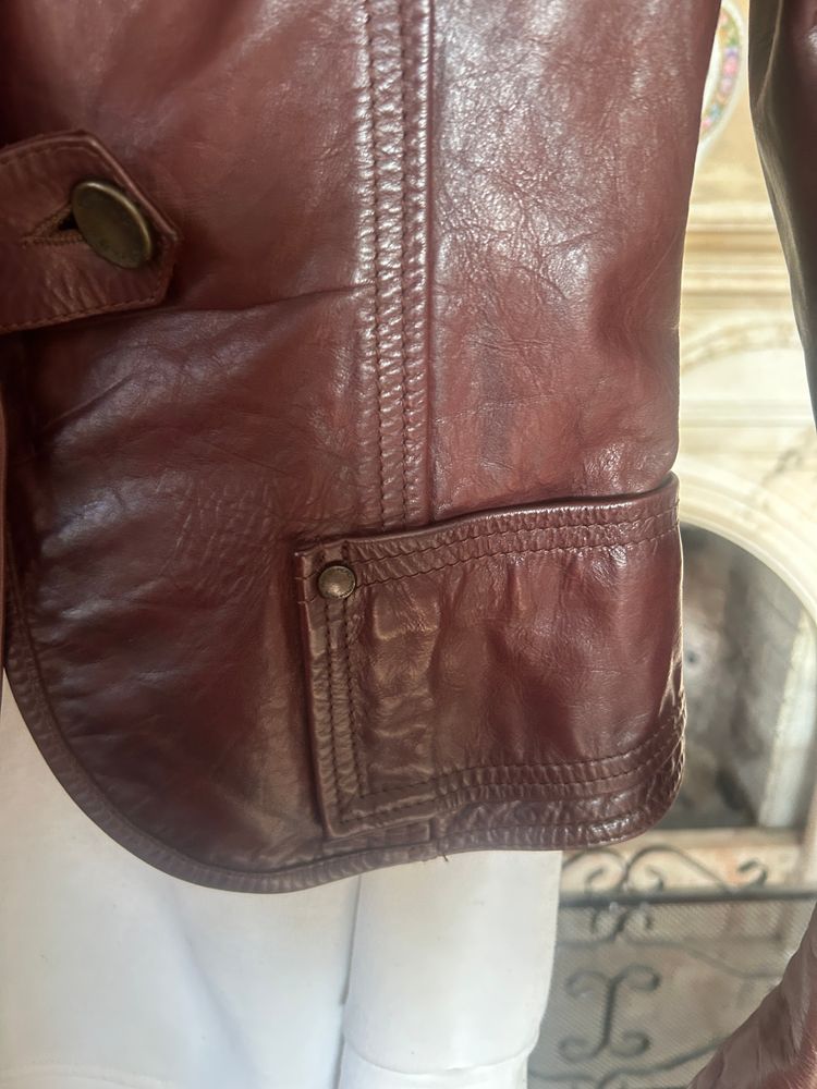 Patrizia Pepe Women'S Leather Jacket image 9
