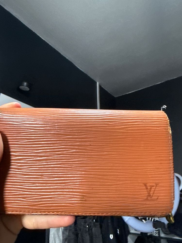 Louis Vuitton Epi Brown Textured Wallet image 1