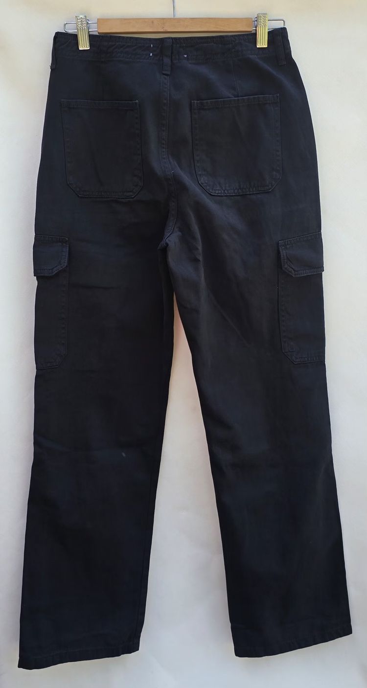Only Black Cargo Pants image 2