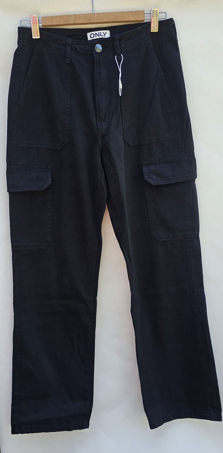 ONLY Only Black Cargo Pants product image