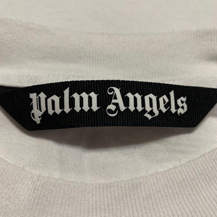 Palm Angels Large Sun Of Beach White Tee image 8