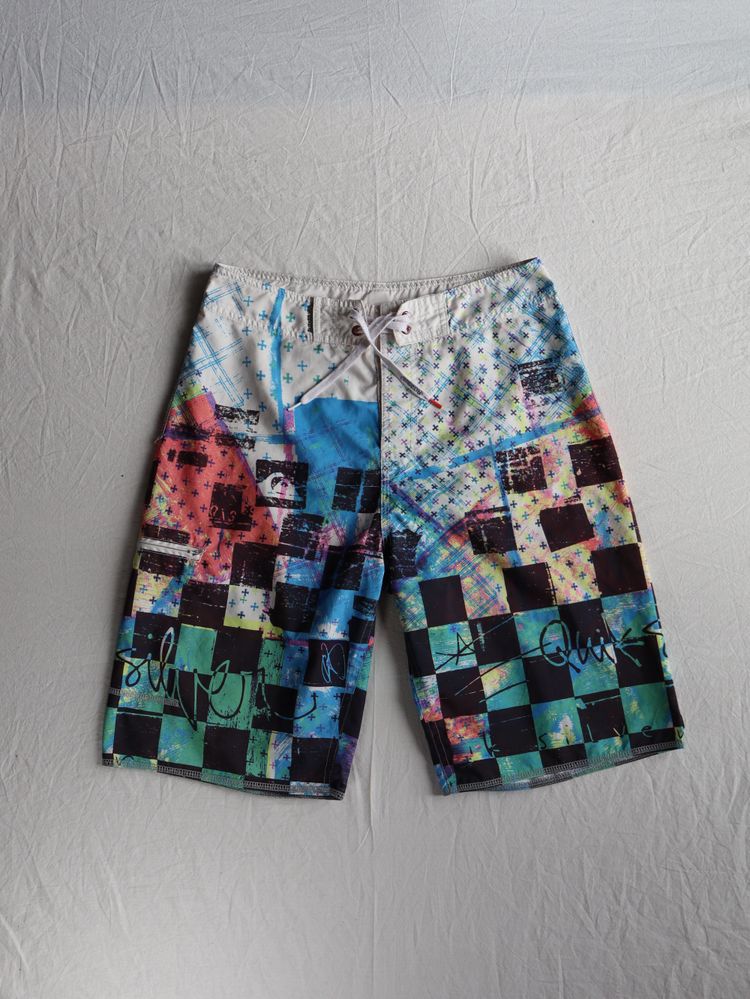 Quiksilver Multicolor Patterned Board Shorts image 1