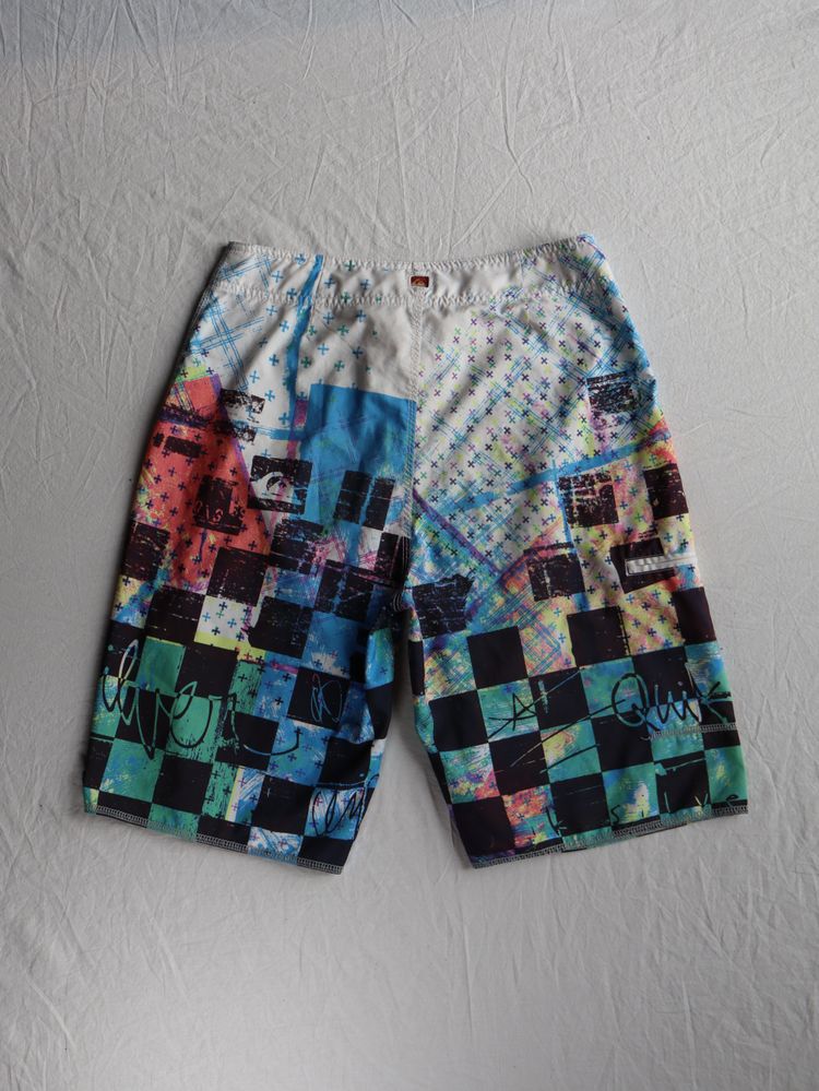 Quiksilver Multicolor Patterned Board Shorts image 4