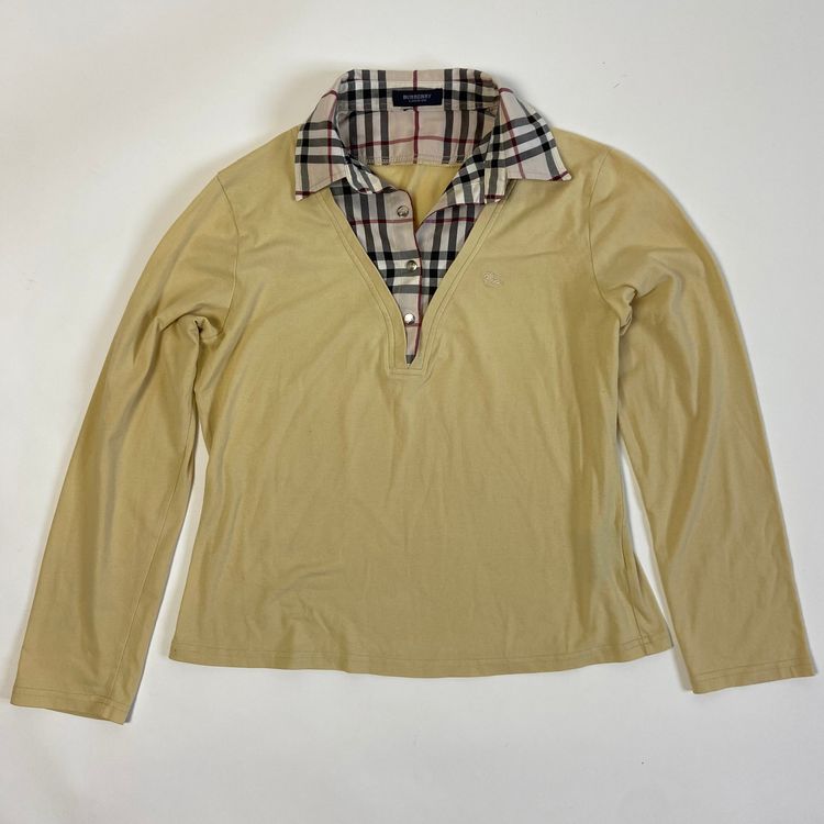 Burberry Burberry Polo Long Sleeve Top - Size L product image