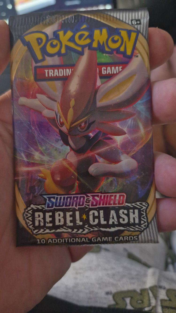 Pokémon Sword & Shield Rebel Clash Trading Card Game Booster Pack