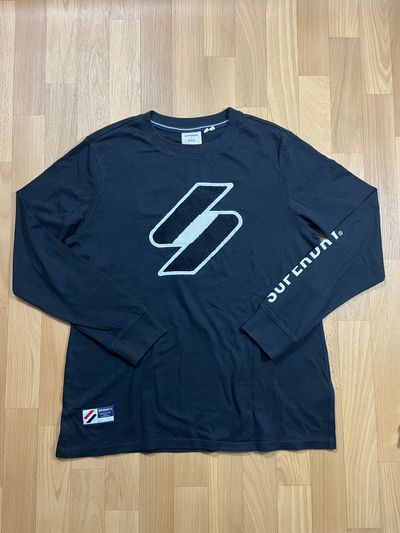 Superdry Black Long Sleeve Shirt