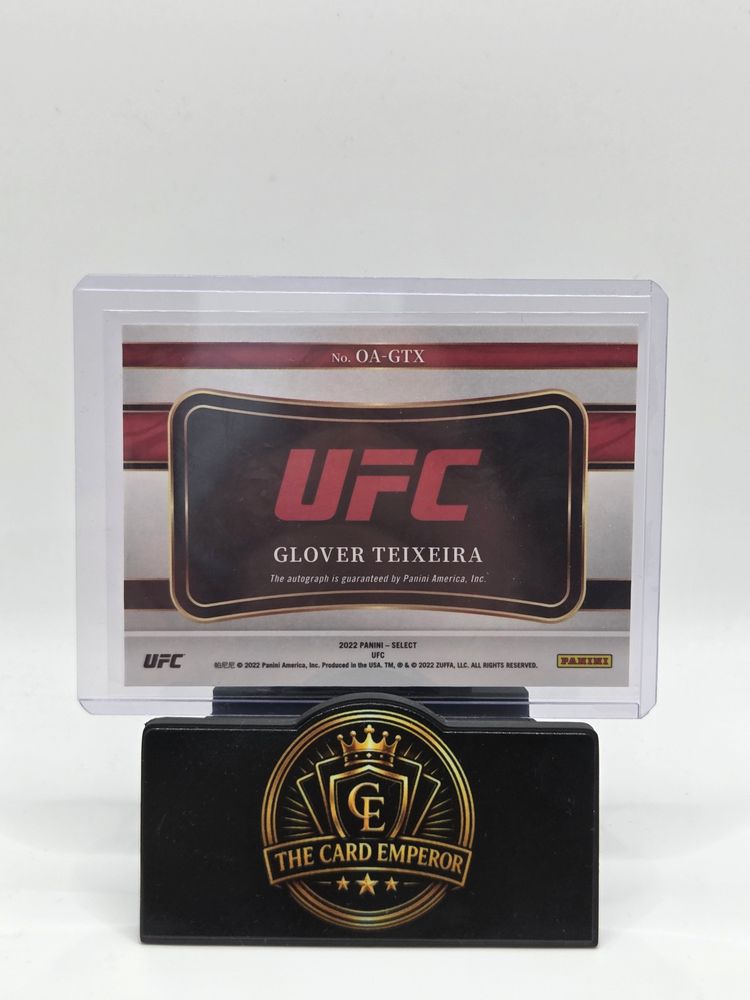 Immagine di Glover Teixeira (Light Heavyweight) Autographed Card Select UFC 2022 2