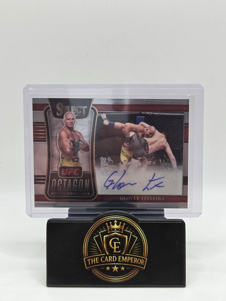 Glover Teixeira (Light Heavyweight) Autographed Card Select UFC 2022 imagen 1