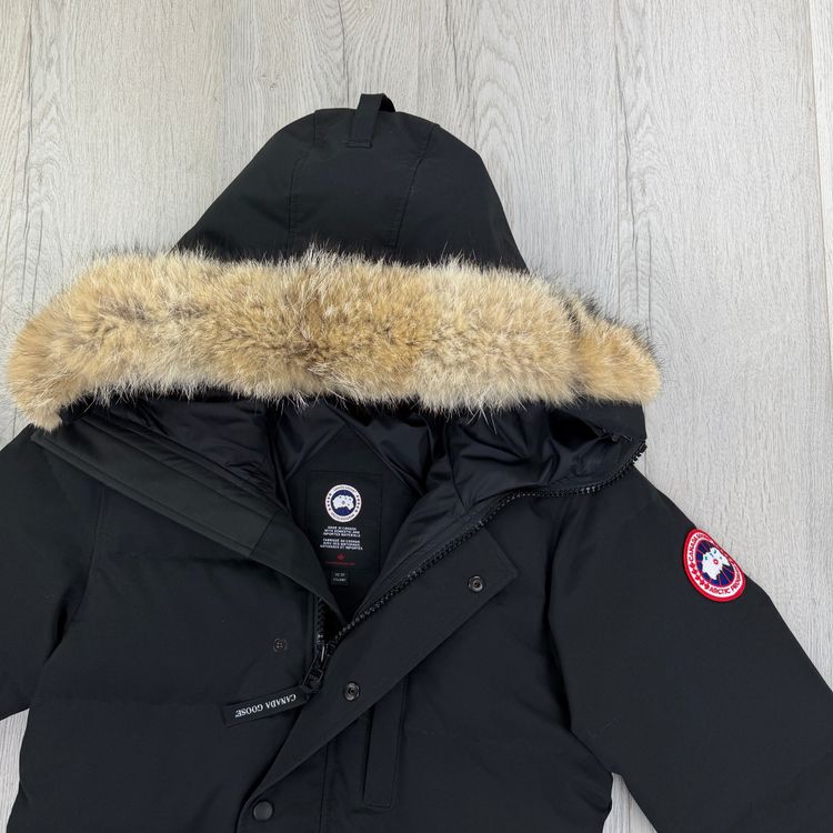 Immagine di Canada Goose Men’s Black Carson Parka Jacket With Fur - Small Fusion 2