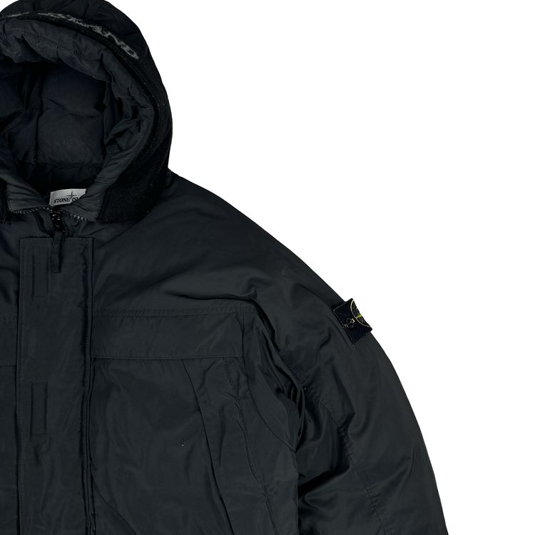 Stone Island 2020 Black Down Filled Micro Reps Jacket - Large image 6