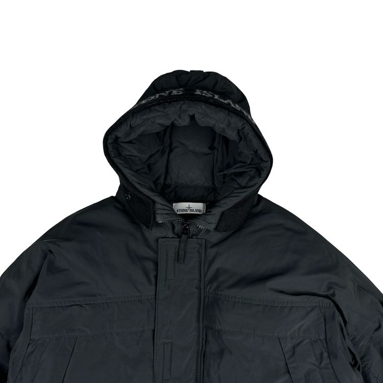 Stone Island 2020 Black Down Filled Micro Reps Jacket - Large image 5