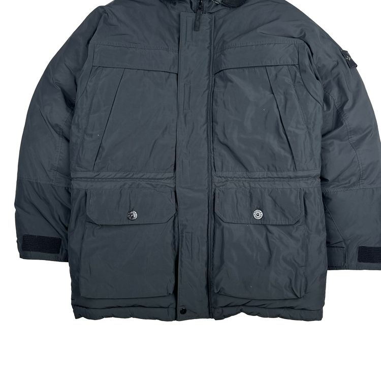 Stone Island 2020 Black Down Filled Micro Reps Jacket - Large image 7