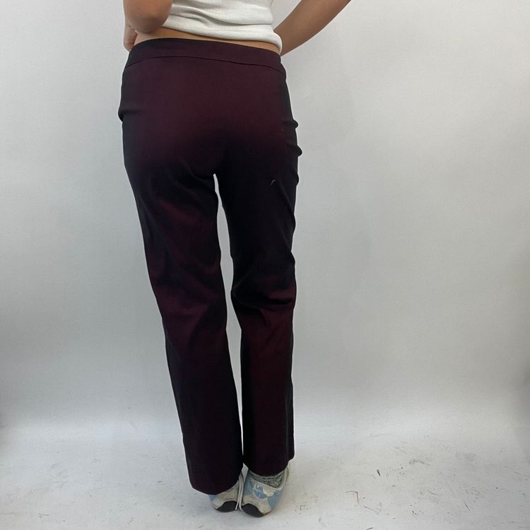 FUTURECORE DROP | small red old label new look metallic suit trousers image 4