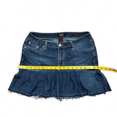Earl Denim Skirt With Embellished Back Pockets 5