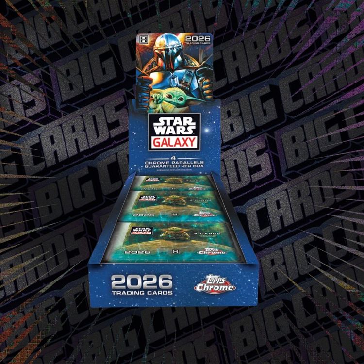 2026 Star Wars Chrome Galaxy – Hobby Box #89 - Litera "F + W + Z"