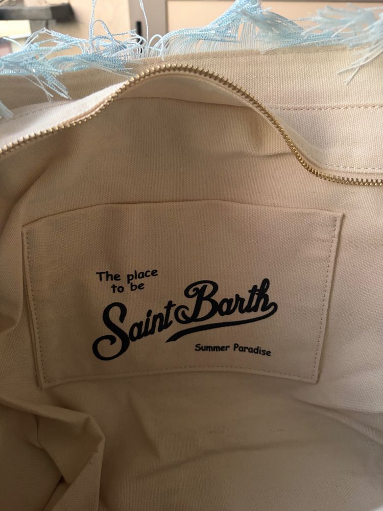 Mc2 Saint Barth Blue Tote Bag imagen 6