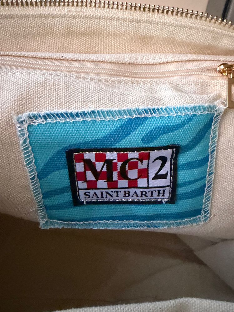 Mc2 Saint Barth Blue Tote Bag imagen 5