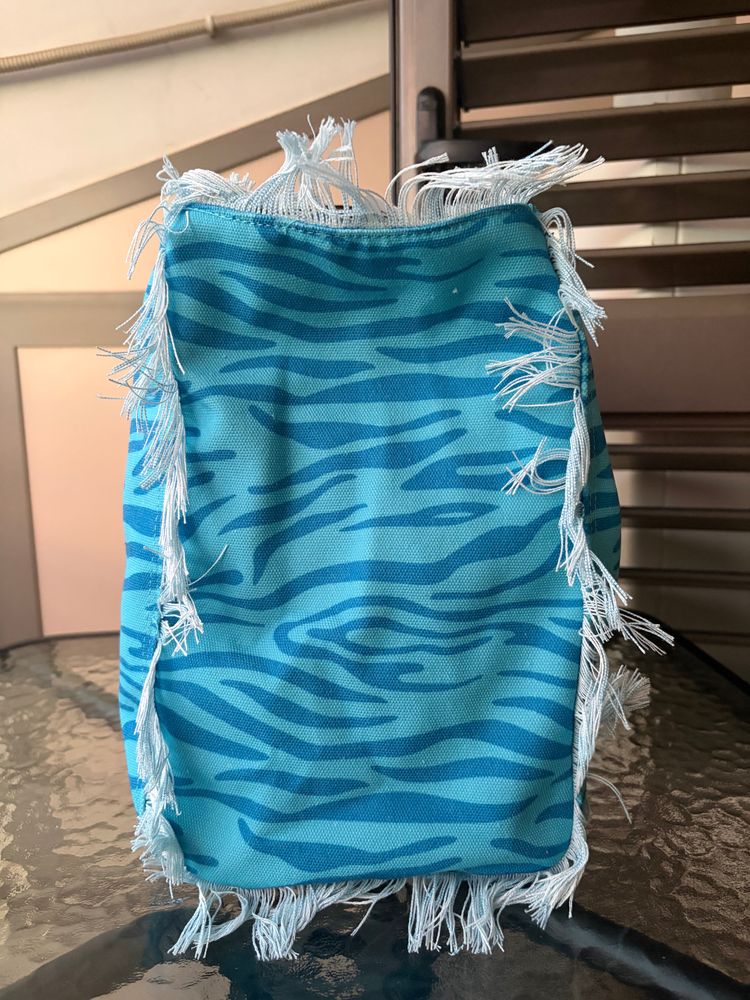 Mc2 Saint Barth Blue Tote Bag imagen 4