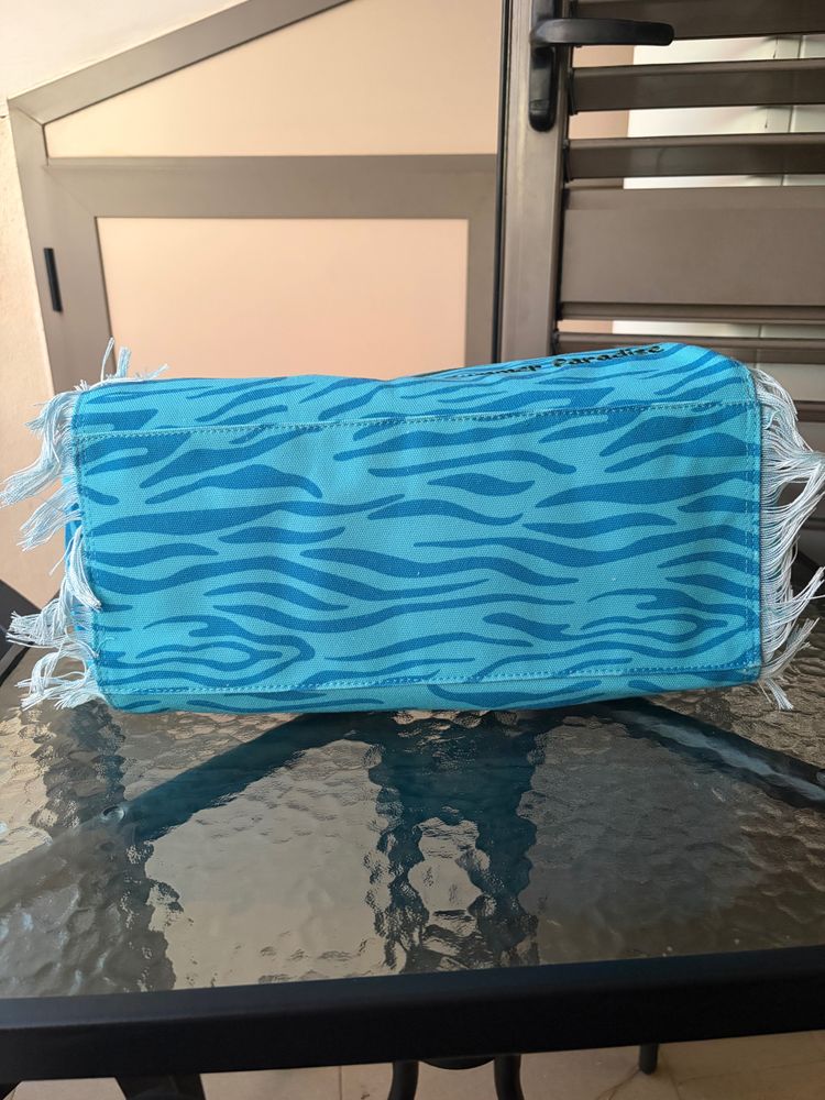 Mc2 Saint Barth Blue Tote Bag imagen 3
