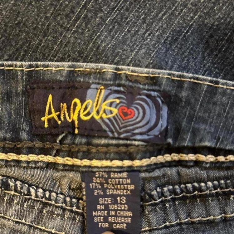 Y2K Angels Bootcut Flare Jeans size L image 8