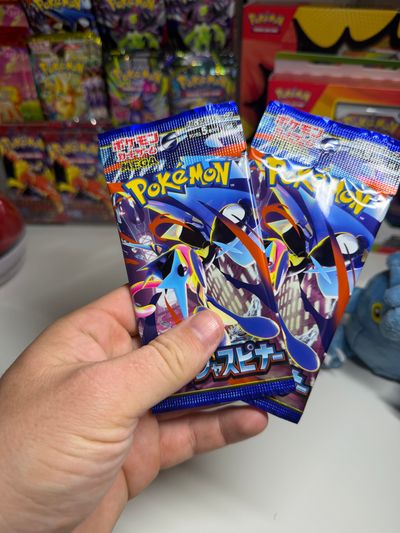 Pokémon TCG Ninja spinner Booster Packs x 2