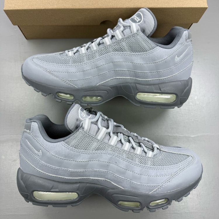 Nike Air Max 95 Size UK 6 Wolf Grey White Cool Grey Men's Trainers FJ4217-001