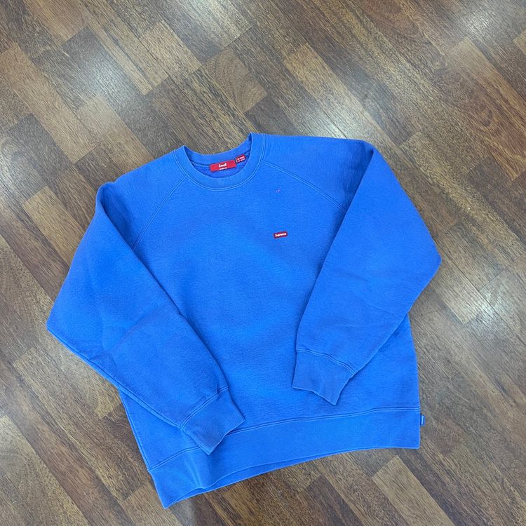 Supreme Small Logo Crewneck Lilla Taglia S (Usata)