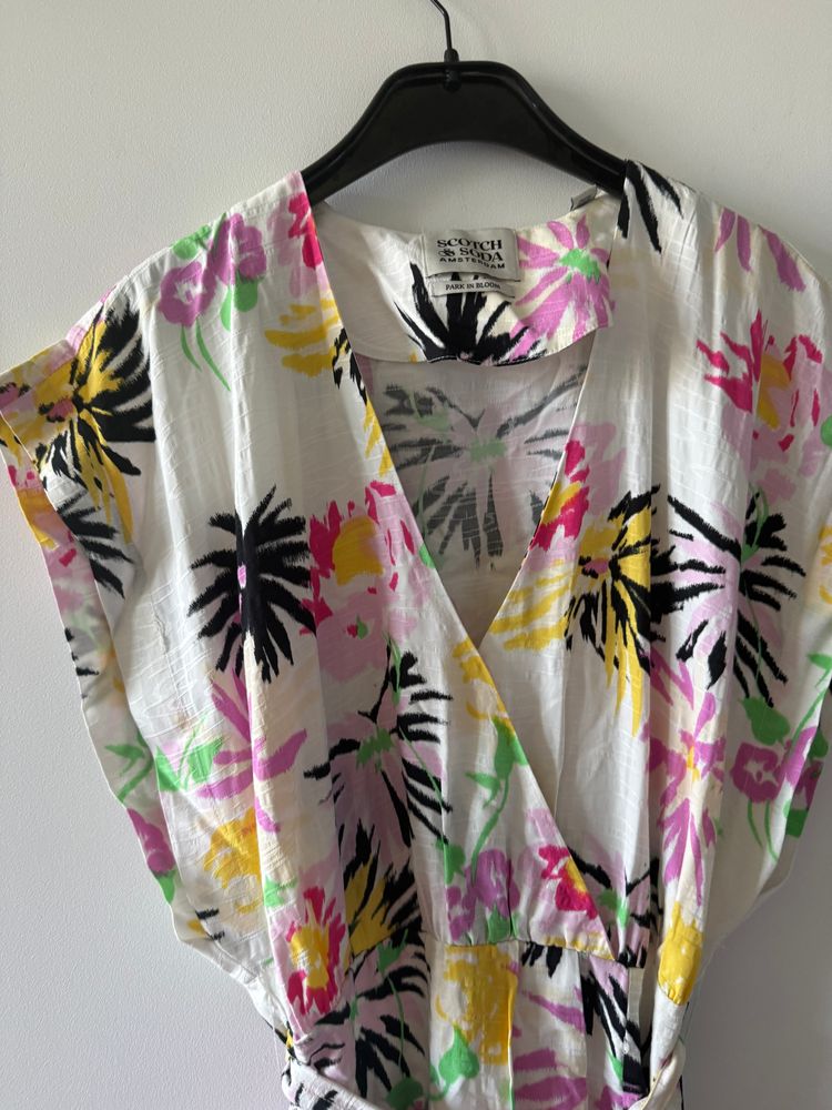Scotch & soda viscose floral maxi summer dress size XS  4