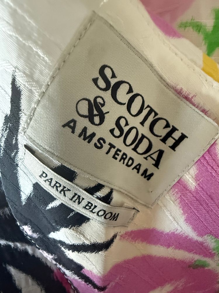 Scotch & soda viscose floral maxi summer dress size XS  5