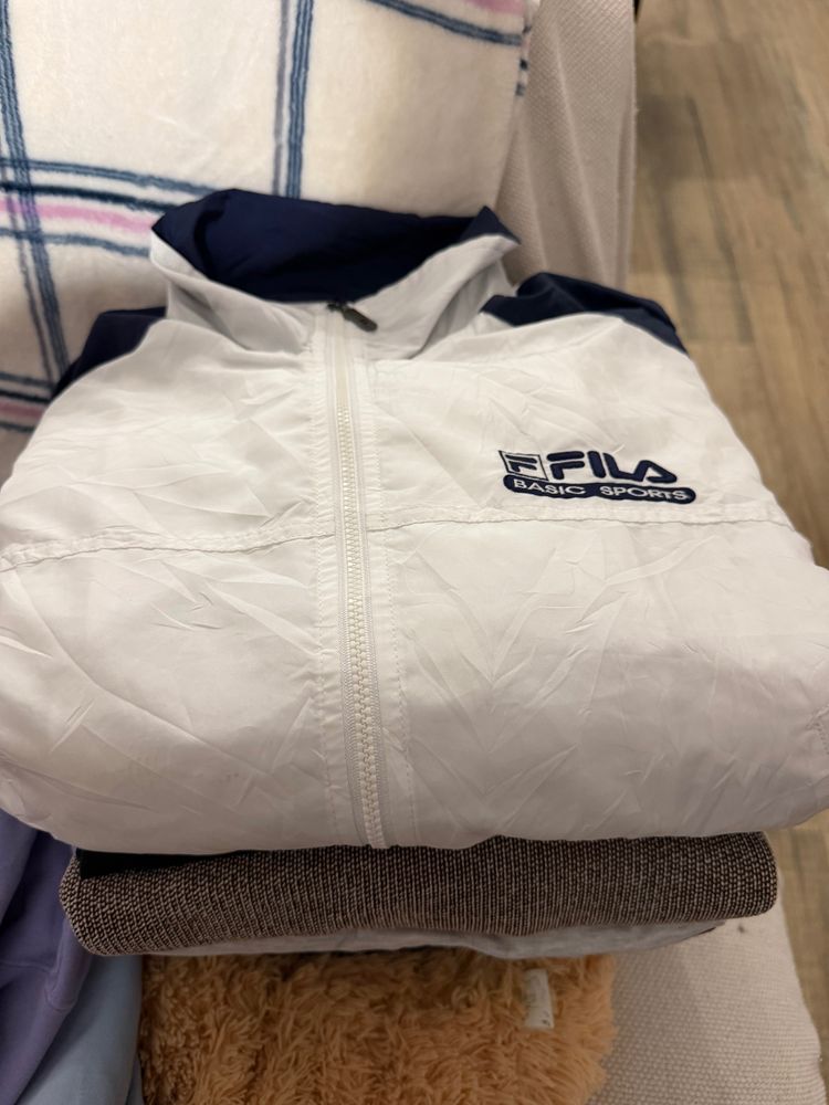 Fila Basic Sports White Jacket