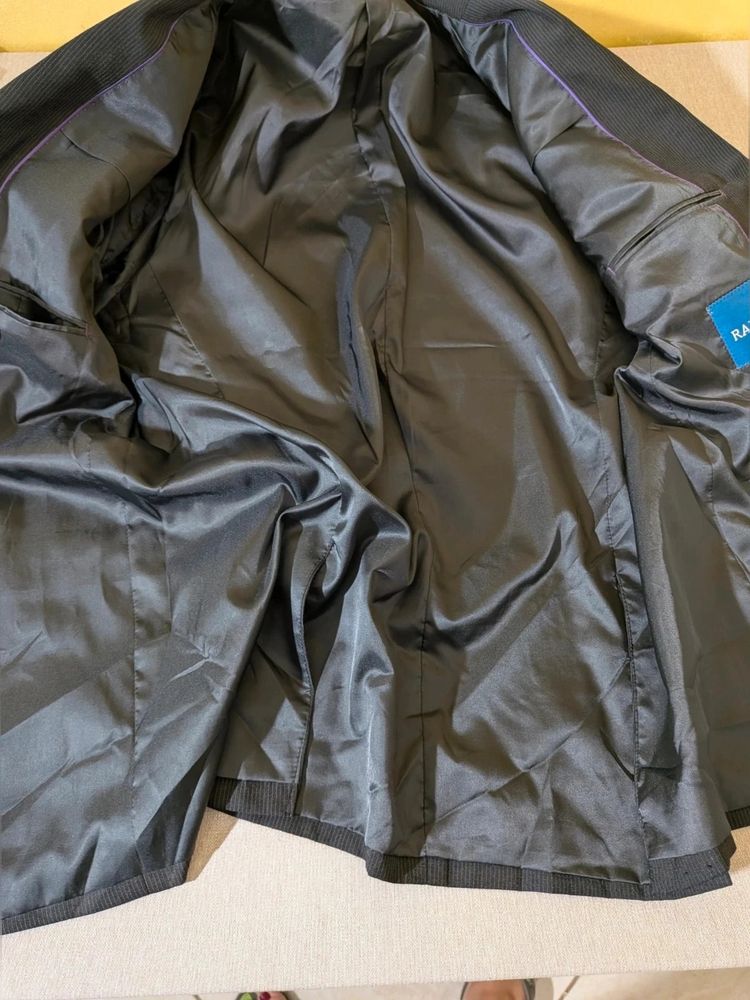 Completo Uomo Nero antracite Radaus giacca E Pantalone Elegante Tg. 54 image 9