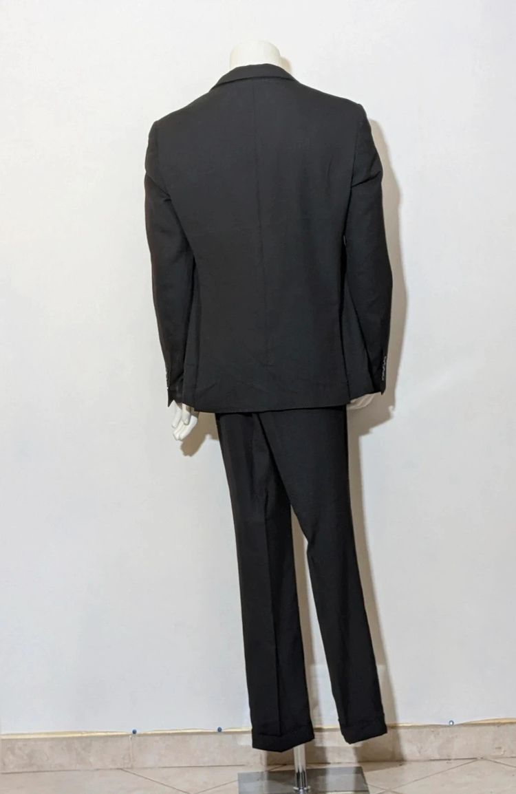 Completo Uomo Nero antracite Radaus giacca E Pantalone Elegante Tg. 54 image 2