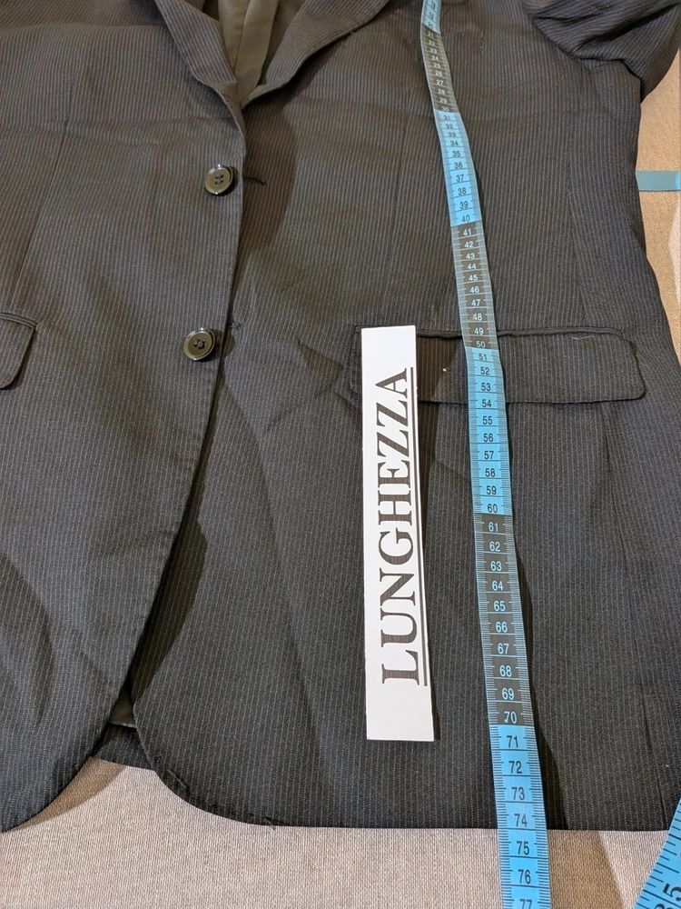 Completo Uomo Nero antracite Radaus giacca E Pantalone Elegante Tg. 54 image 4