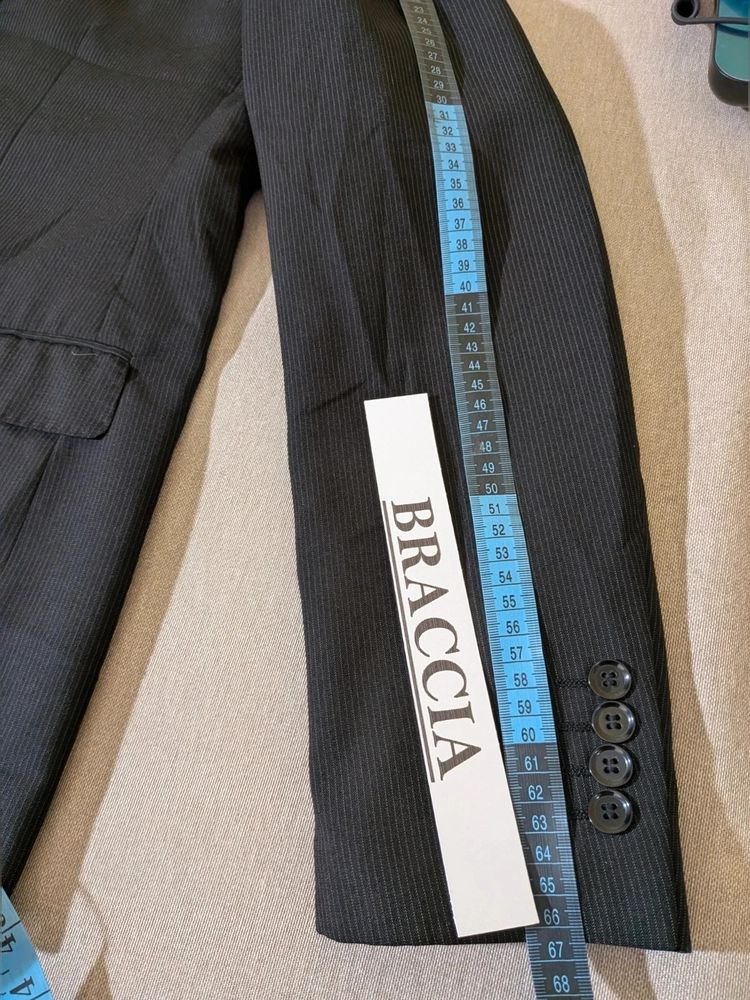 Completo Uomo Nero antracite Radaus giacca E Pantalone Elegante Tg. 54 image 7