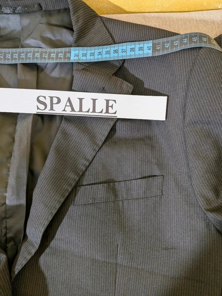 Completo Uomo Nero antracite Radaus giacca E Pantalone Elegante Tg. 54 image 8