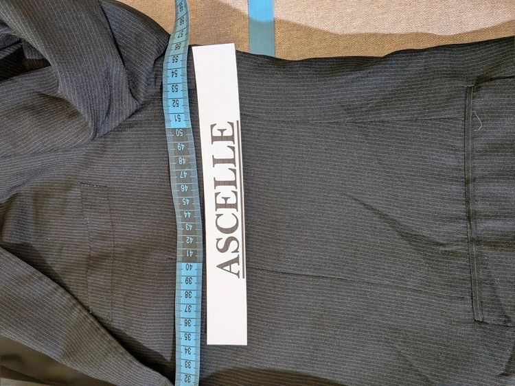 Completo Uomo Nero antracite Radaus giacca E Pantalone Elegante Tg. 54 image 5