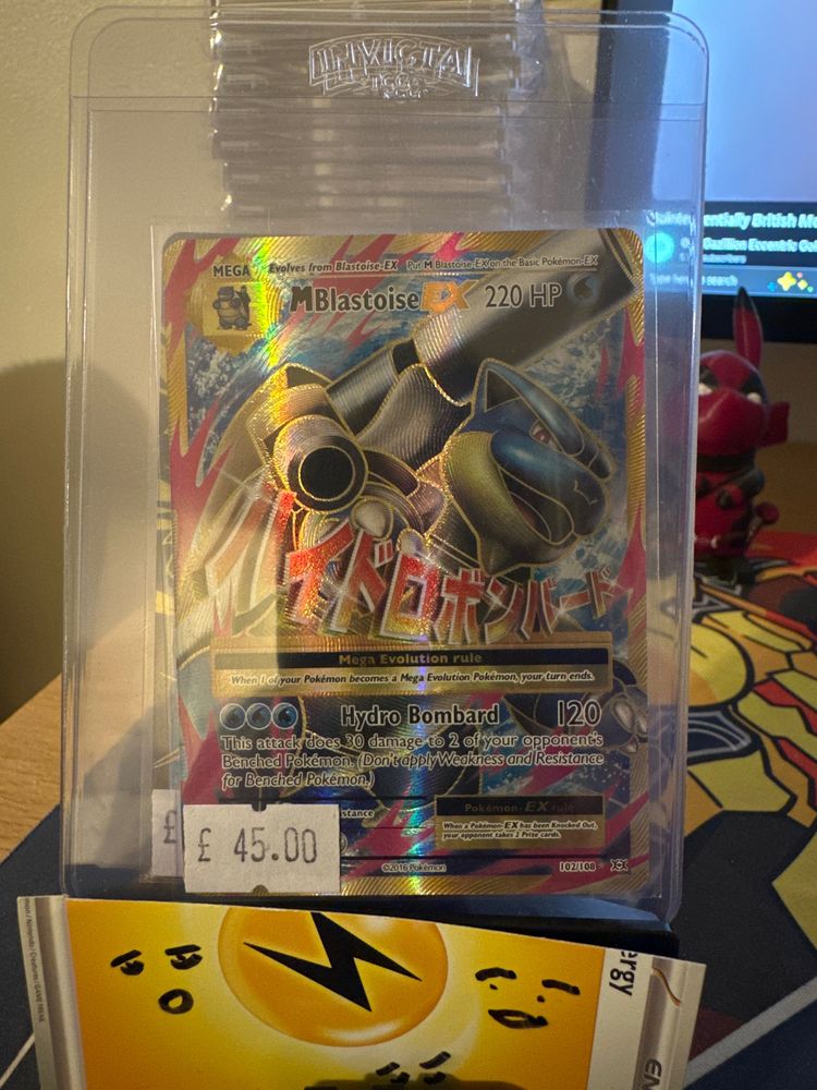 Mega Blastoise Pokémon Card