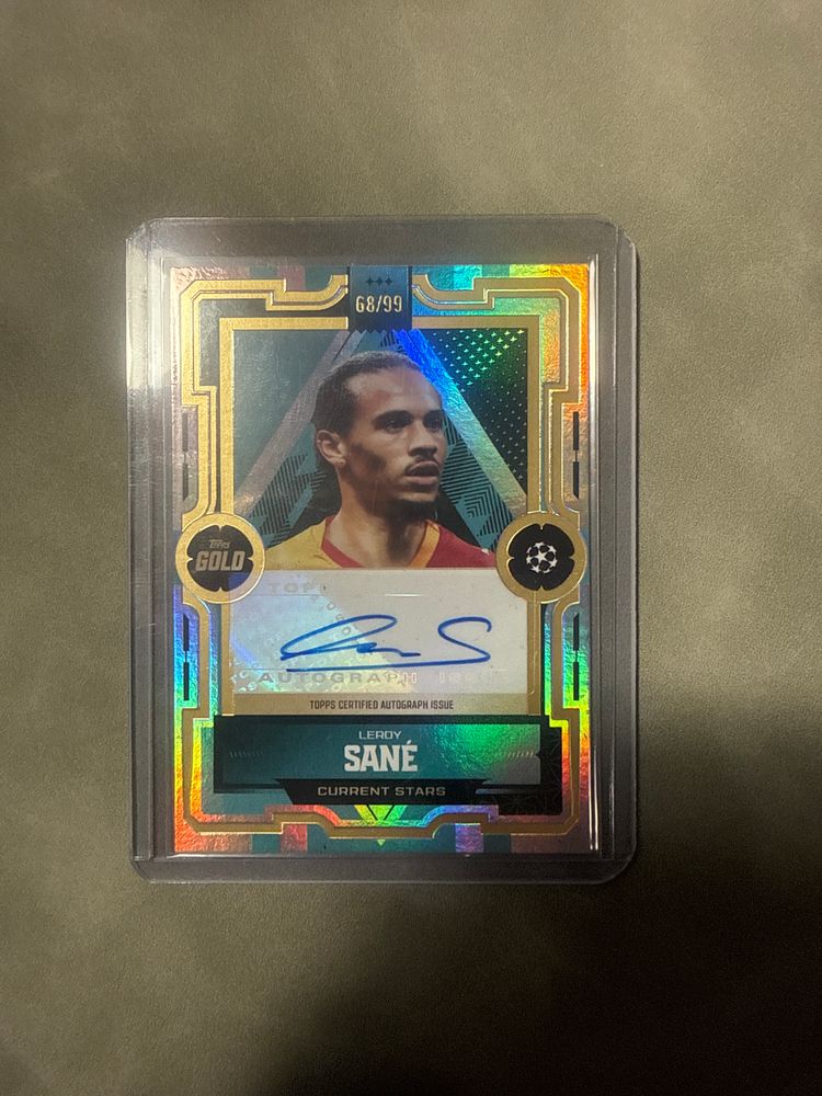 Topps Leroy Sane Autographed Trading Card product image