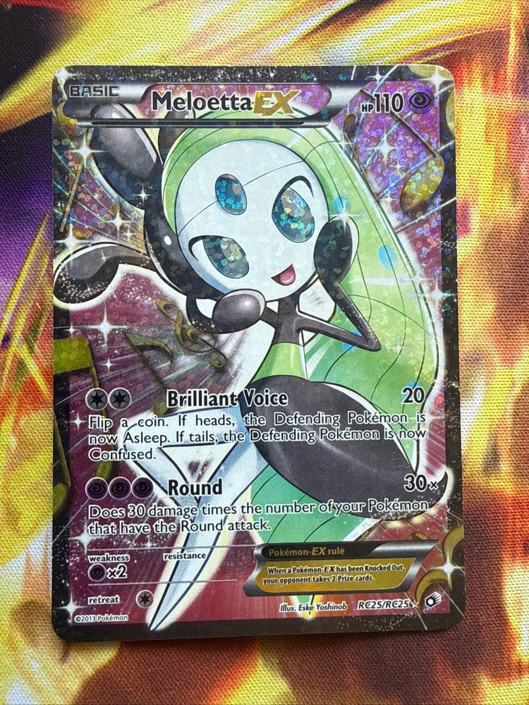 Pokémon Meloetta Ex Pokémon Trading Card product image