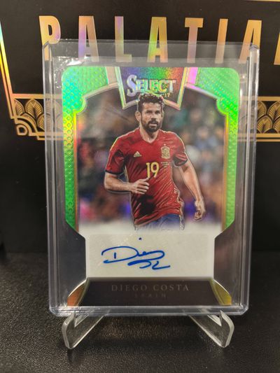 Select 2017 Diego Costa /40 Autographed Sports Card