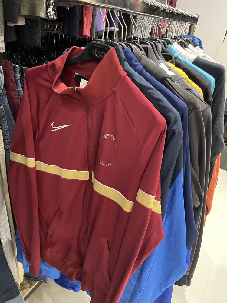 Nike Nike Maroon And Yellow Track Jacket product image