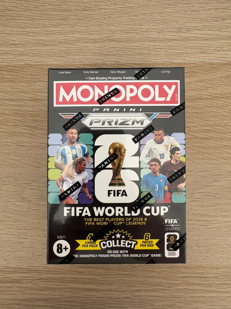 Monopoly Panini Prizm Fifa World Cup Value Box