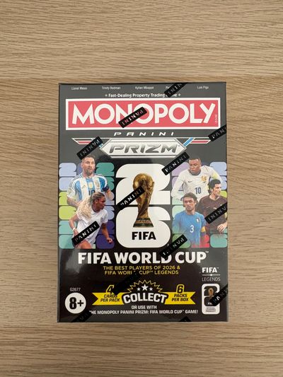 Monopoly Panini Prizm Fifa World Cup Value Box