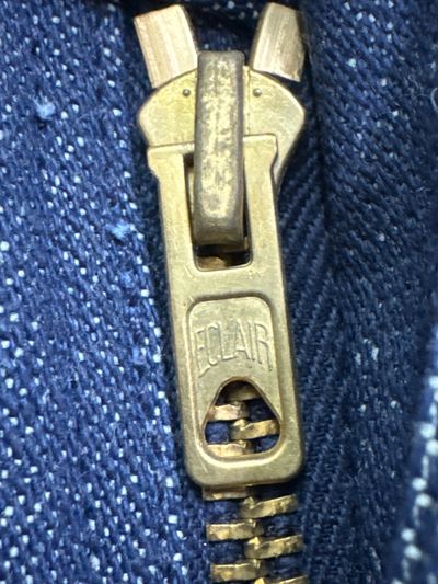 Wrangler western cut rivets W26 L35 made in Belgium anni 70' Eclair zip 12
