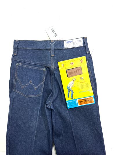 Wrangler western cut rivets W26 L35 made in Belgium anni 70' Eclair zip 13