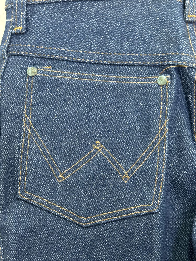 Wrangler western cut rivets W26 L35 made in Belgium anni 70' Eclair zip 14