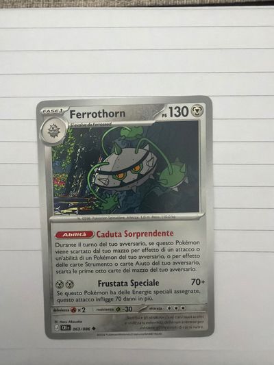 Ferrothorn Pokémon Trading Card